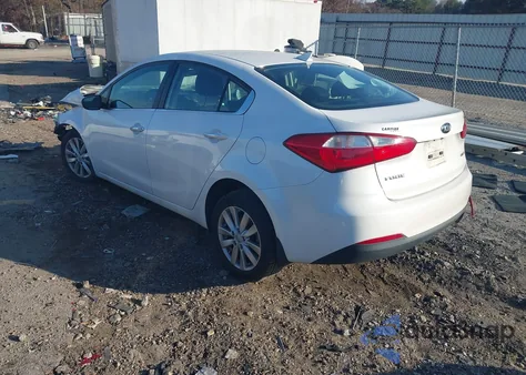 2014 Kia Forte Ex из США, поврежденный, VIN KNAFX4A87E5110102